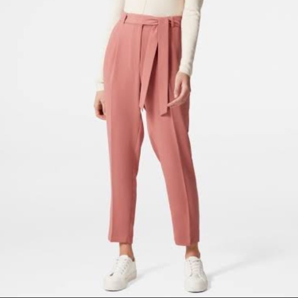 Forever New Pants - Forever New Slim pants with belt